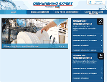 Tablet Screenshot of dishwashingexpert.com